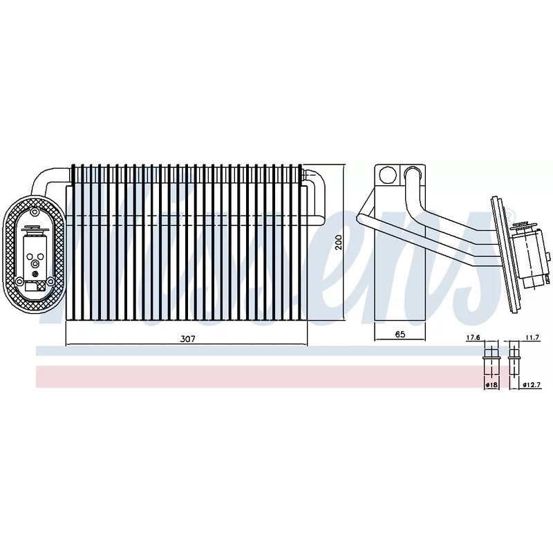 RADIATOR AER CONDITIONAT DAF XF95/106 02-14r- NRF