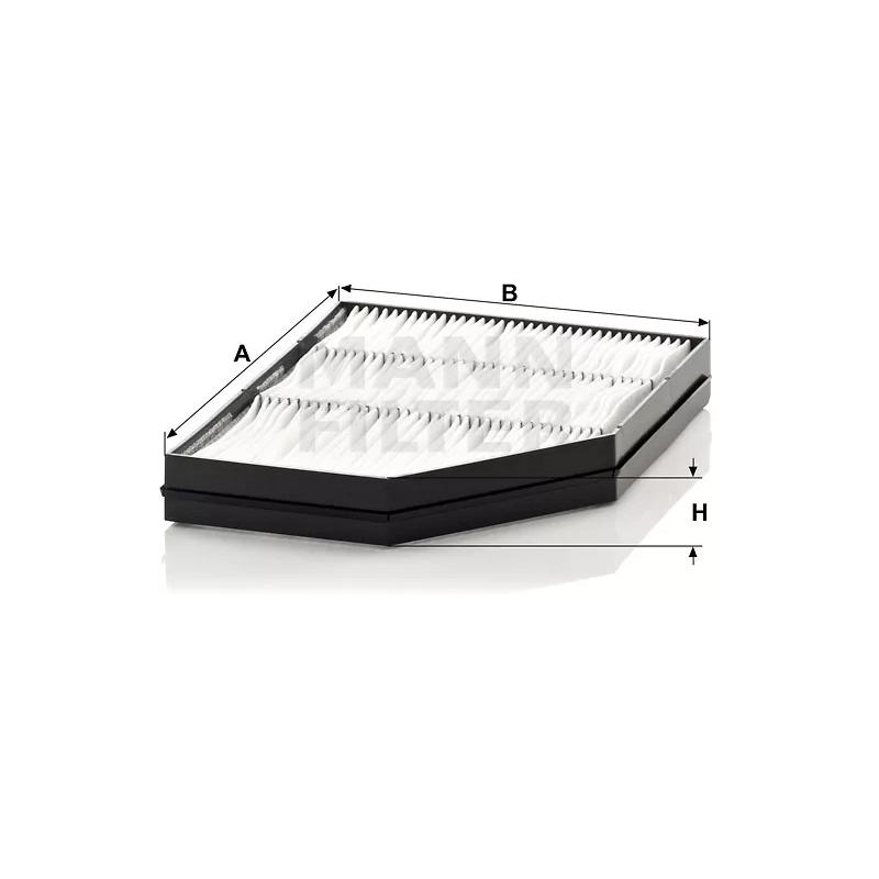 FILTRU CABINA MB Act.4/5,Antos,Arocs 16r- MANN